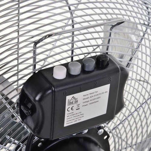 Homcom Large 100W Metal Fan 1223100037