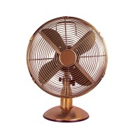 Status Oscillating Desk Fan 12inch Brass 1223041007