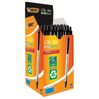 Bic Ecolutions Clic Stick (Recycled) Black (Pack of 50) 880