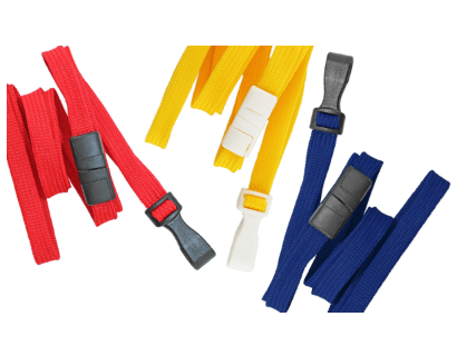 10mm Classic Flat Breakaway Lanyards Wide Plastic No-Twist Hook