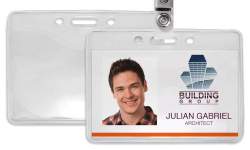 Anti-Print Transfer Vinyl Badge Holder