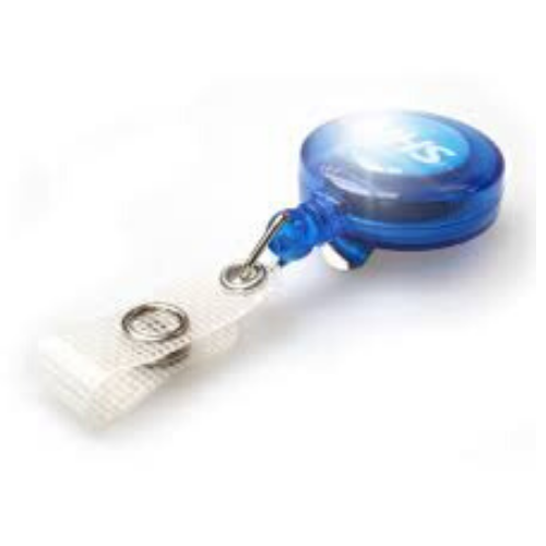 Standard Badge Reel YoYo - Packed in 100's - Blue