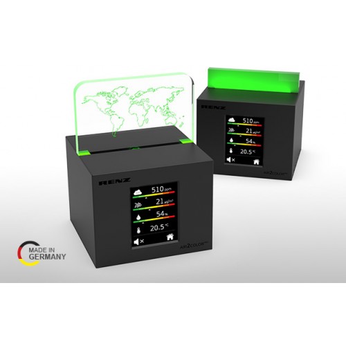 Renz AIR2COLOR PRO CO2 - Traffic Light - Makes Air Quality Visible