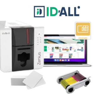 Evolis Zenius 2 ID Card Printer Bundle