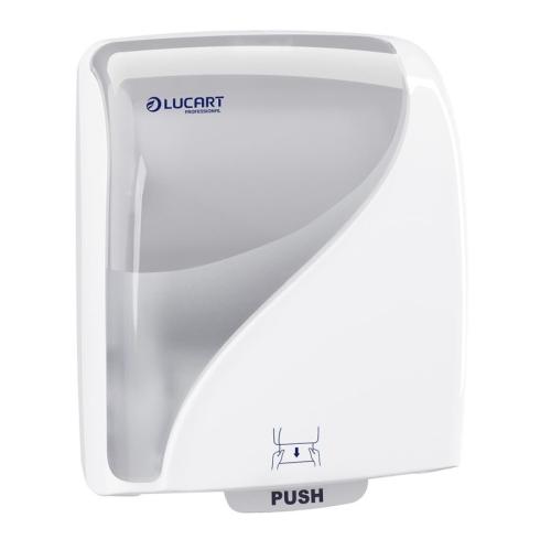 (CARDBOARD CORE) Lucart Identity Autocut Hand Towel Dispenser White