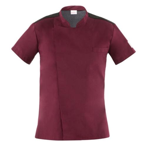 Giblor's Thiago Jacket Short Sleeve -Burgundy