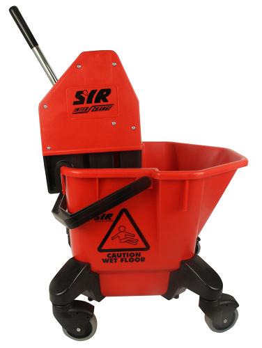 SYR Mop Bucket & Wringer Set  Red