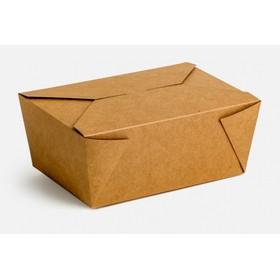 No.12 Kraft Biobox Containers 34oz (6x40pc)