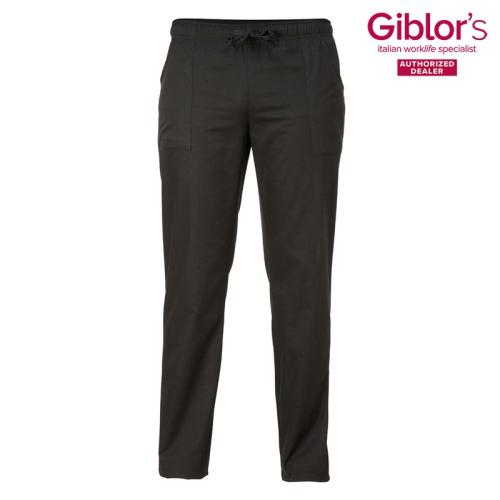 Giblor's Chef Trousers Alan Black
