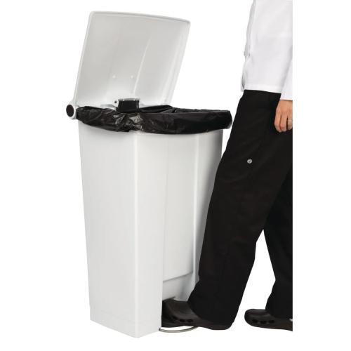 Step-On Containers - White 87 Litre
