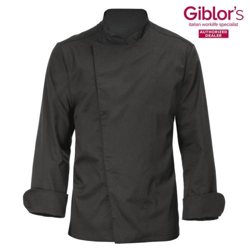 Giblors Mirko Chef Jackets Long Sleeve Black
