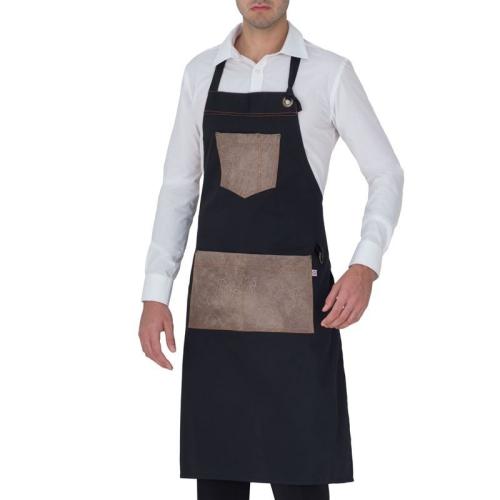 Giblors Manchester Bib Apron Black