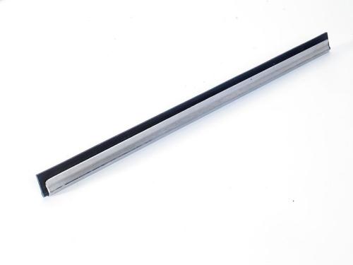 Stainless Steel channel hard rubber 25 cm / 10"