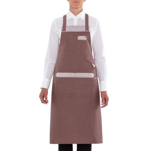 Giblors Nizza Bib Apron Brown