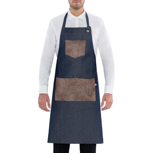 Giblors Manchester Bib Apron Blue Jean