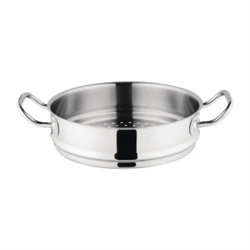 Vogue St/St & Aluminium Tri-Wall Steamer 28cm
