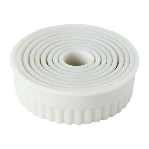 Schneider Serrated Round Pastry Cutters Set of 9