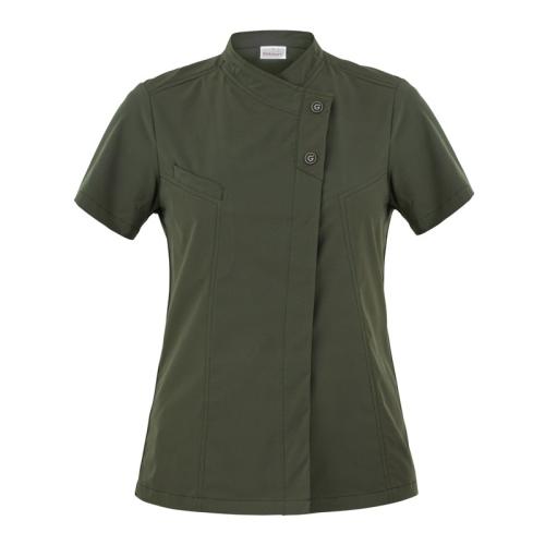 Giblor's Megan Ladies Chef Jacket Military Green