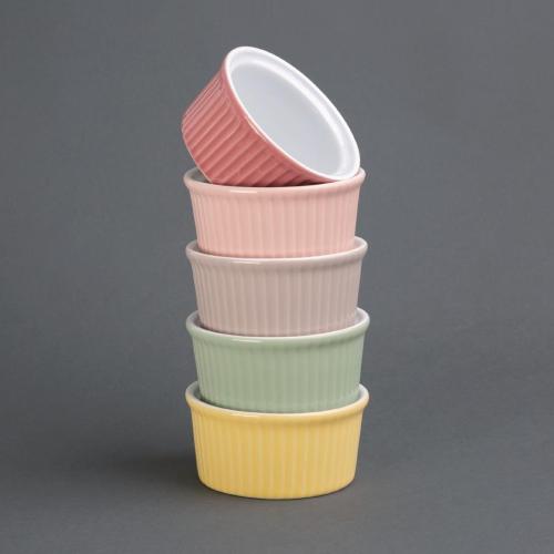 Olympia Pastel Ramekin Green 70ml Pack of 12