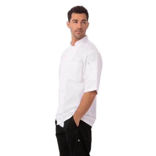 Chef Works Unisex Montreal Cool Vent Chefs Jacket White