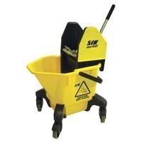 SYR Mop Bucket & Wringer  Set Yellow