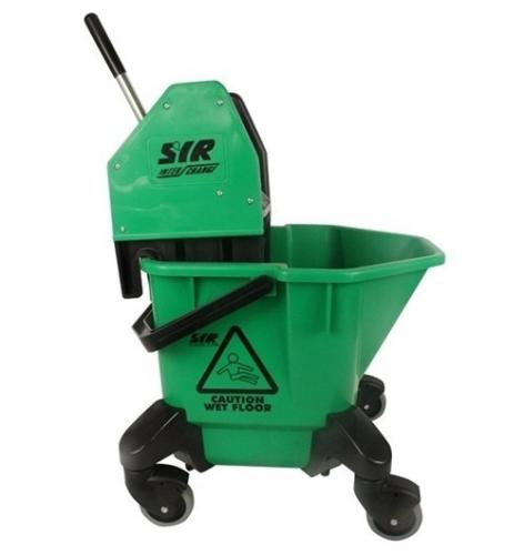 SYR Mop Bucket & Wringer Set Green