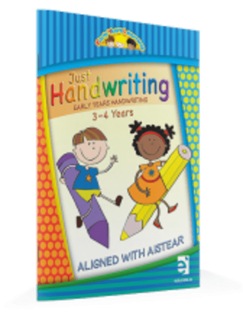 Just Handwriting Early Years Learning (3-4 years) - Educate.ie