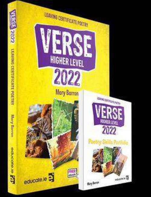 Verse 2022 (HL) Textbook & Poetry Skills Portfolio Book