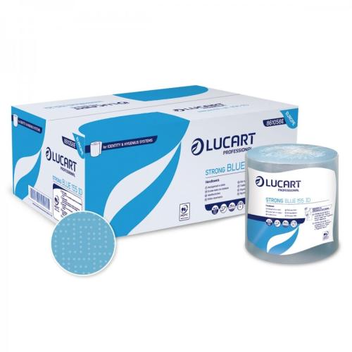 Lucart Identity Strong Roller Towel Blue 155m x 6 rolls