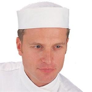 White Chefs Skull Cap
