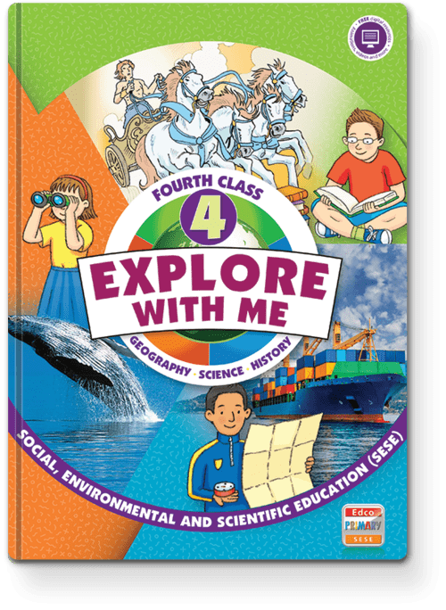 Explore with Me 4 Pack (Pupil Book & Activity Book) - 4th class