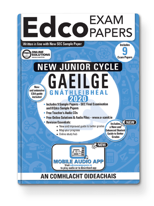 Gaeilge Gnth. Sample Papers (OL) + Audio App + Teacher CD + Solutions