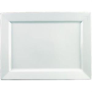 Olympia Wide Rim Rectangular Platter 400x 295mm