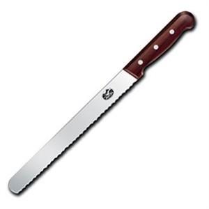 Victorinox Wooden Handled Serrated Slicer 25.5cm