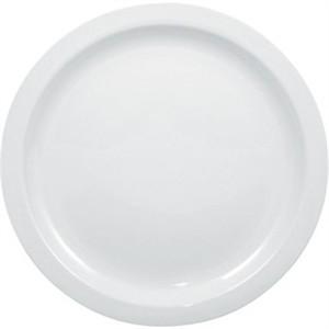 Olympia Whiteware Narrow Rimmed Plate - 28cm 11 (Box 6)