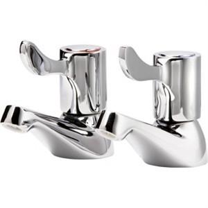 Vogue Lever Basin Taps (Pack of 2)