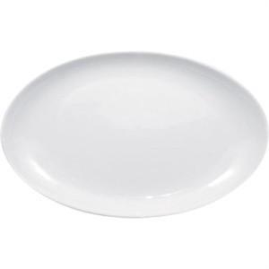 Olympia French Deep Oval Plate White 500mm (Sold Single)