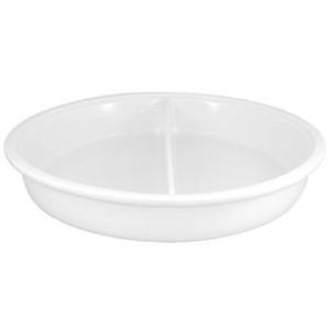 Olympia Whiteware Divided Round Dish - 383x65mm 3500ml (Box 1)