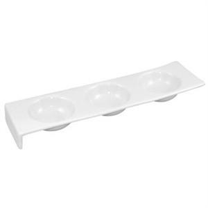 3 Bowl Dipping Platters 325mm (Box 4)