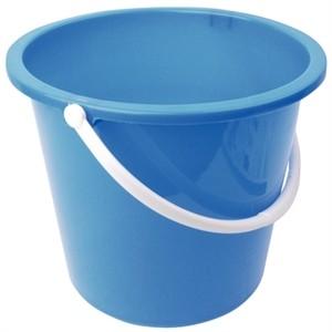 Jantex Round Plastic Bucket Blue 10Ltr
