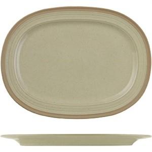 Churchill Igneous Stoneware Oval Plates 355mm (Box 6)