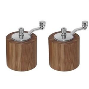 Bamboo Salt & Pepper Mill - Grinder Set