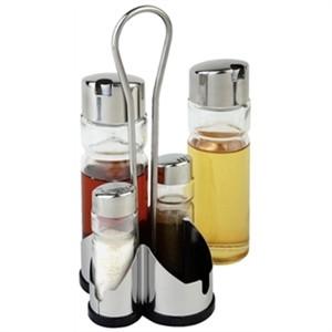 Complete Cruet Set and Stand