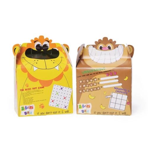 Craftis Childrens Bizzi Boxes Assorted Zoo Lion Monkey Case 200