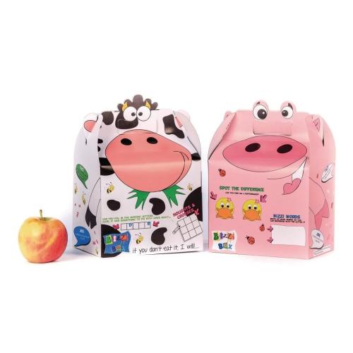 Craftis Childrens Bizzi Boxes Assorted Farm Cow Pig Case 200