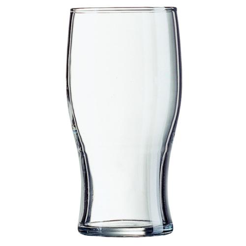 Arcoroc Tulip Nucleated Beer Glasses 570ml CE Marked (24pc)
