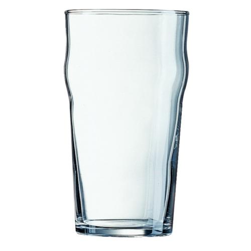 Arcoroc Nonic Nucleated Beer Glasses 570ml CE Marked (48pc)