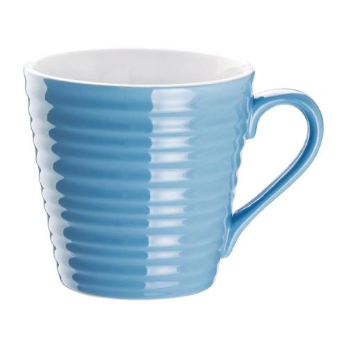 Olympia CafA Aroma Mugs Blue 340ml
