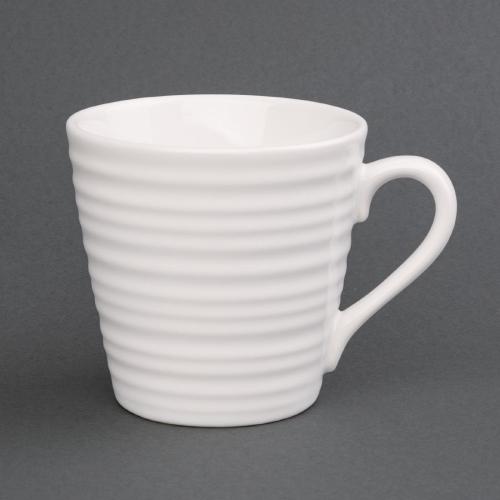 Olympia CafA Aroma Mugs White 340ml