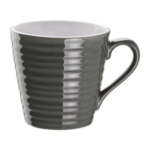 Olympia CafA Aroma Mugs Charcoal 340ml